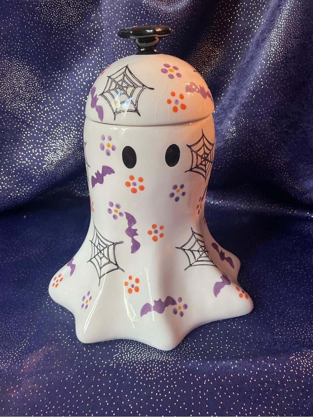 Temp-tations by Tara "Boo-fetti" Ghost Cookie Jar